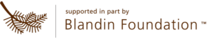 Blandin Foundation logo with pine branch